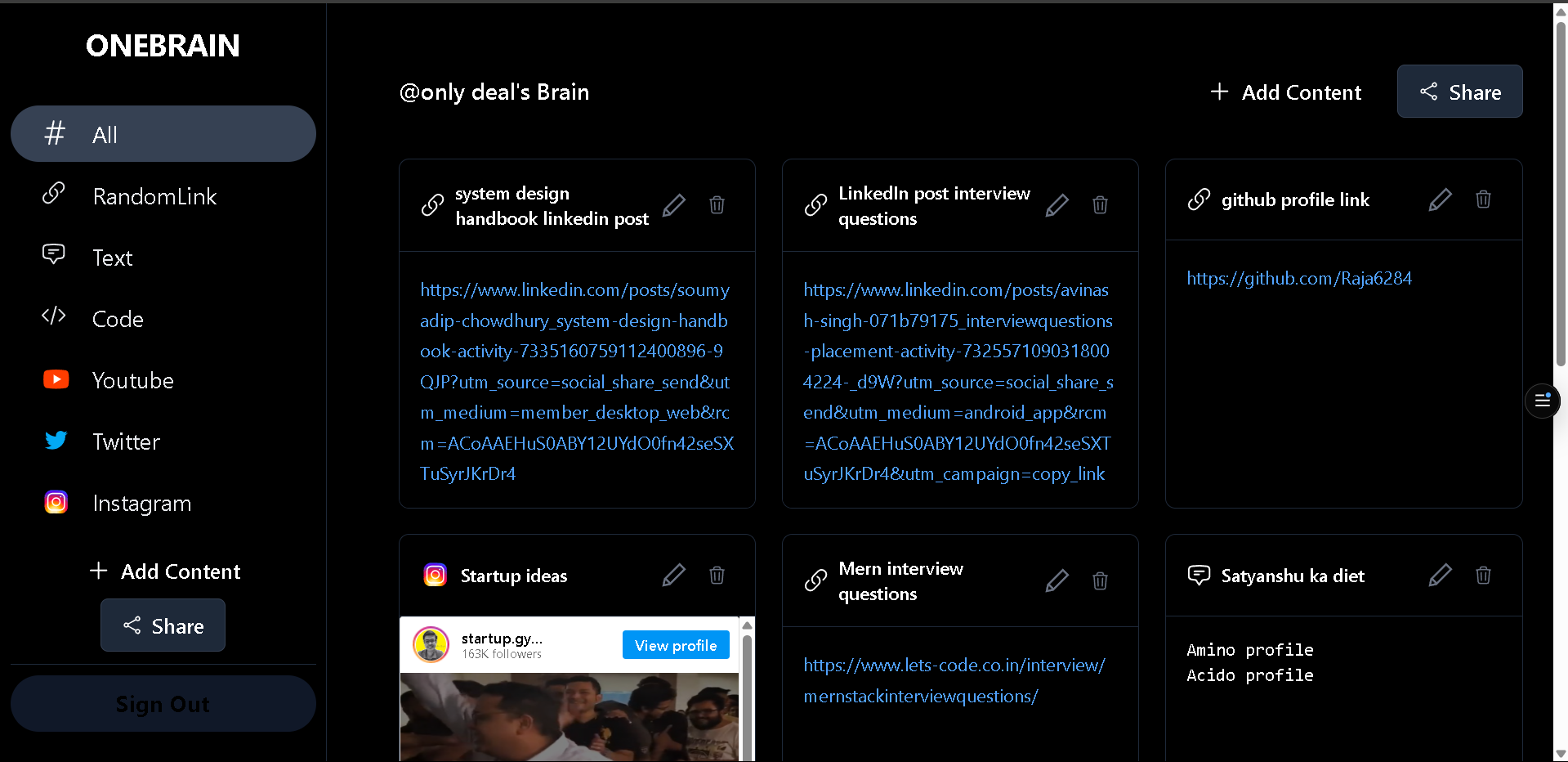 OneBrain